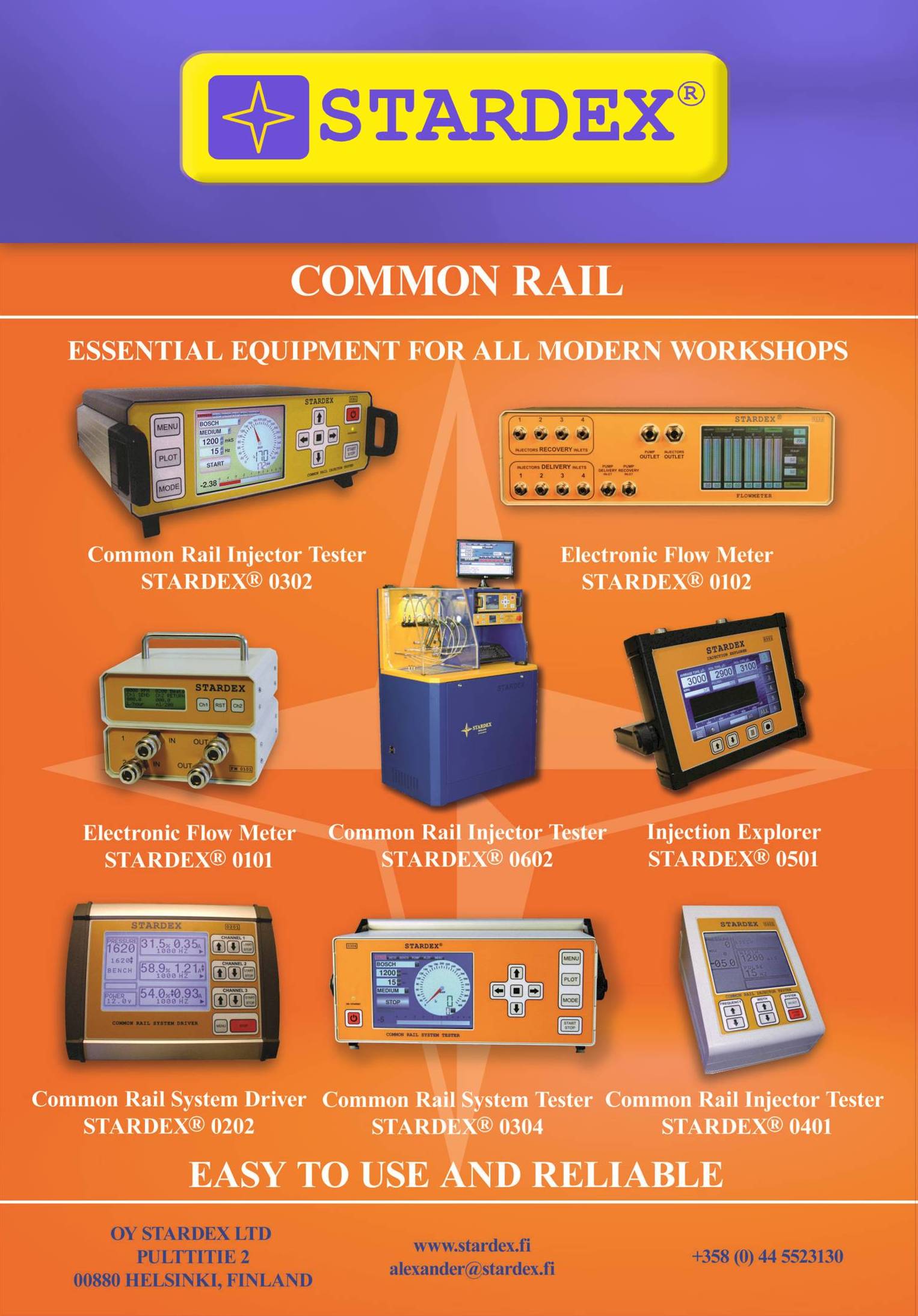 common rail equipment stardex